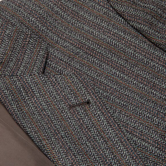 Hoff (Germany) 80s Vintage, Gledhill, Woolmark, Herringbone Weave - Picture 3 of 11